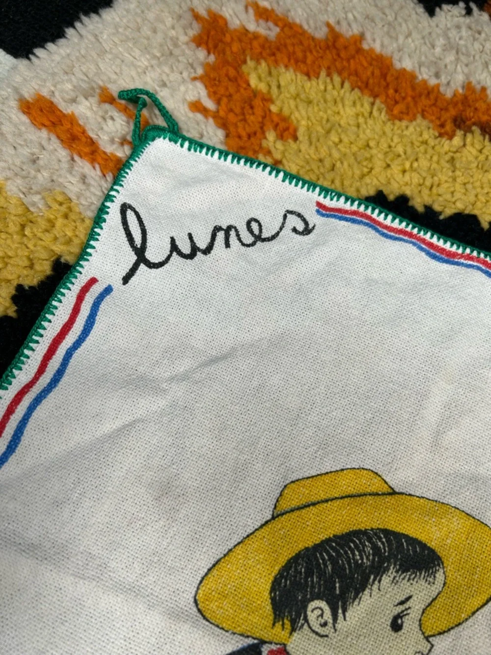 VINTAGE, Mexican dish cloth!!